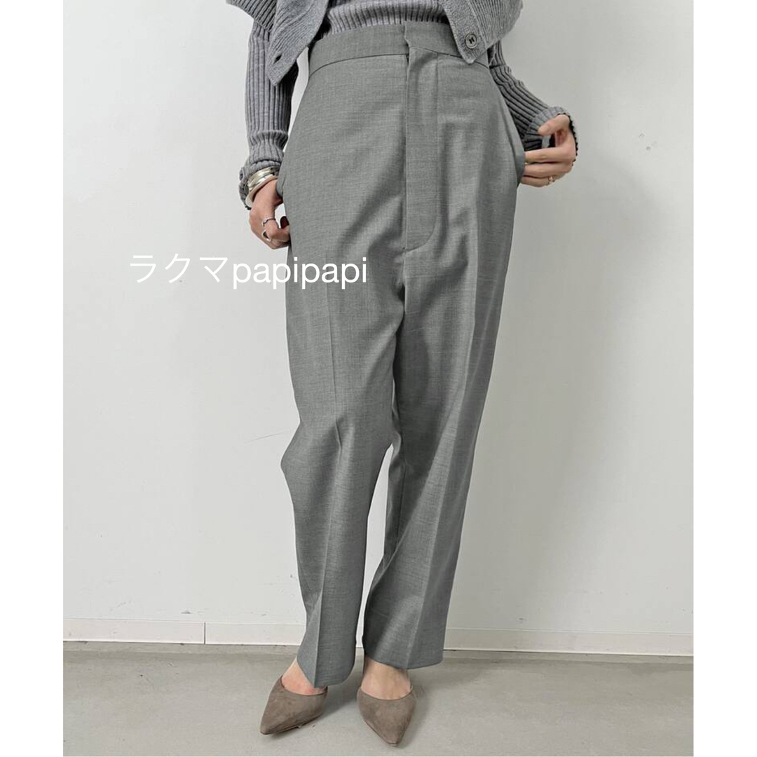 L'Appartement DEUXIEME CLASSE(アパルトモンドゥーズィエムクラス)の新品 38 L'Appartement GENTLEMAN PANTS  レディースのパンツ(カジュアルパンツ)の商品写真