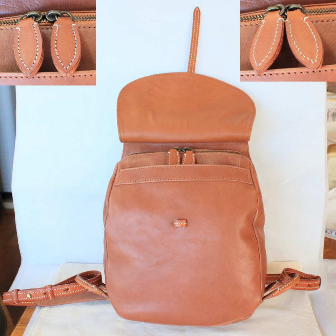 genten ゲンテン☆未使用☆ ミニリュック アビラⅡ カーフレザー genten ゲンテン☆未使用☆ ミニリュック アビラⅡ カーフレザー