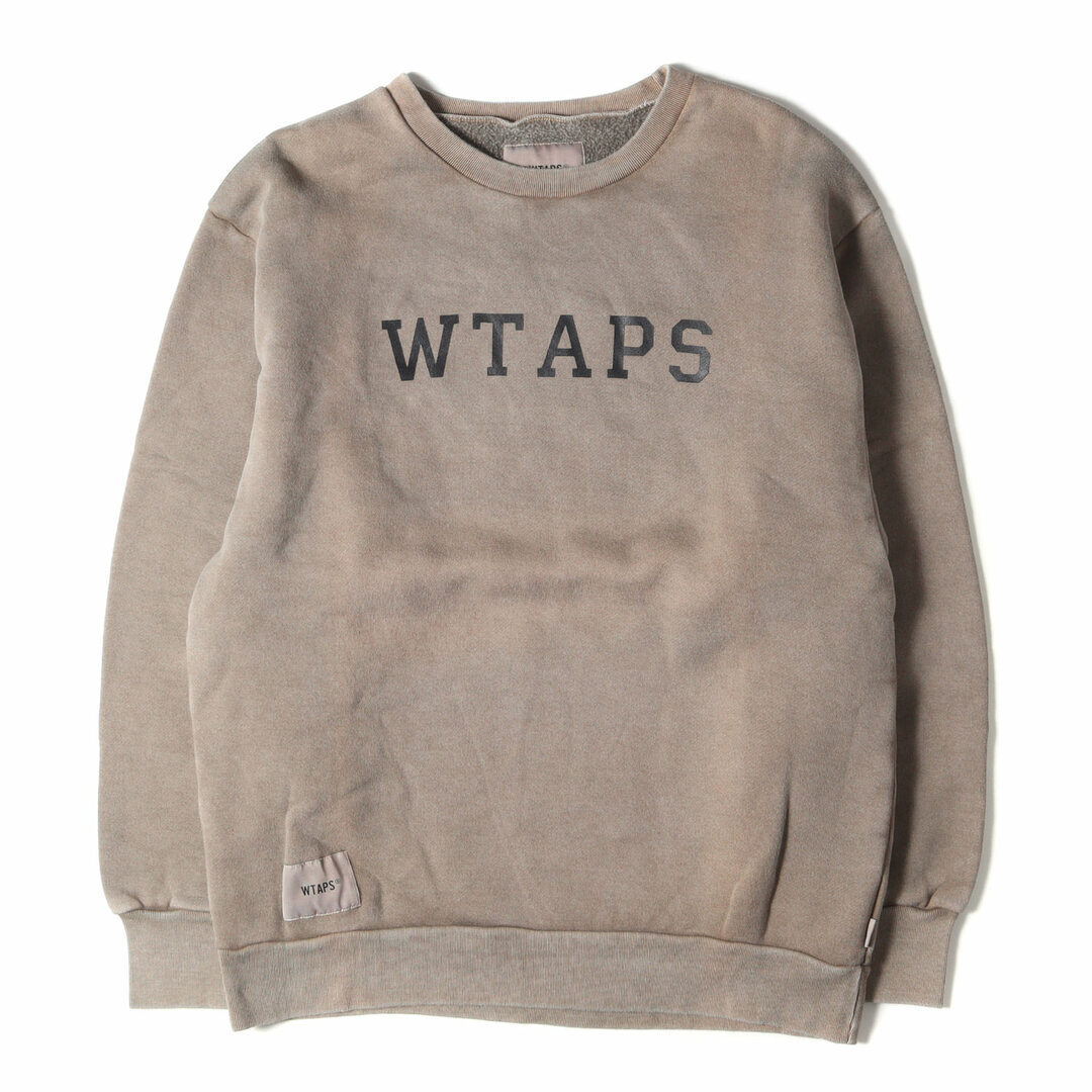 M サイズ　WTAPS COLLEGE. DESIGN CREW NECK