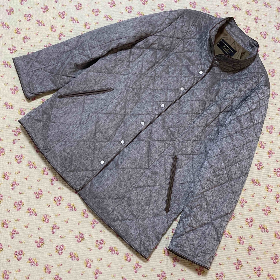 leilian - レリアン キルティング XL ジャケット 15+ シルバー 未使用