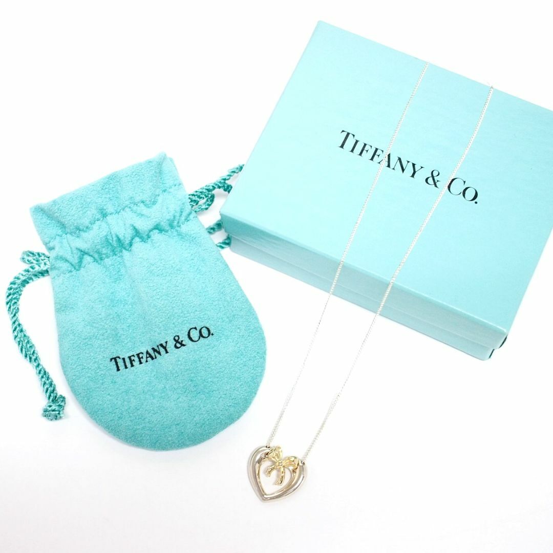 Tiffany & Co. - J10-339 ティファニー リボン オープン ハート ...
