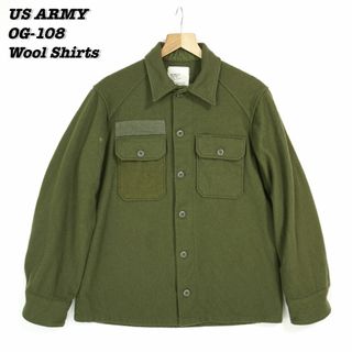 ミリタリー(MILITARY)のUS ARMY OG-108 Wool Shirts 1982s MEDIUM(シャツ)