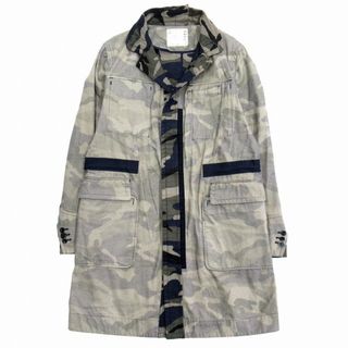 サカイ(sacai)の18aw サカイ sacai インサイドアウト ミリタリー モッズ コート◆11(モッズコート)