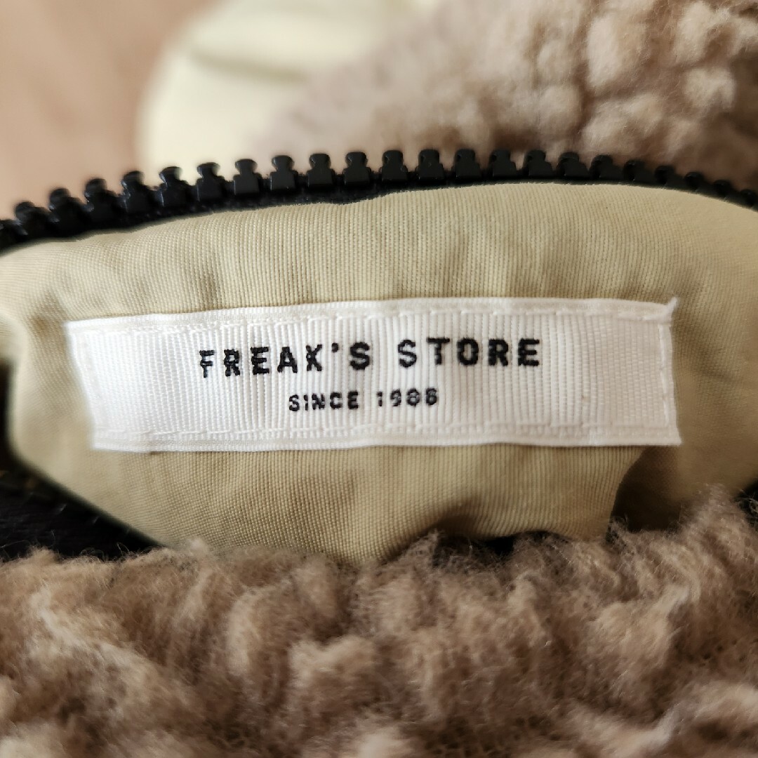 FREAK'S STORE(フリークスストア)のFREAK'SSTOREボアブルゾン レディースのジャケット/アウター(ブルゾン)の商品写真