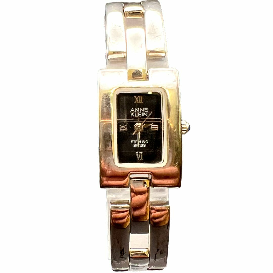 ANNE KLEIN(アンクライン)のANNE KLEIN スクエア型 シルバー 腕時計 レディース レディースのファッション小物(腕時計)の商品写真