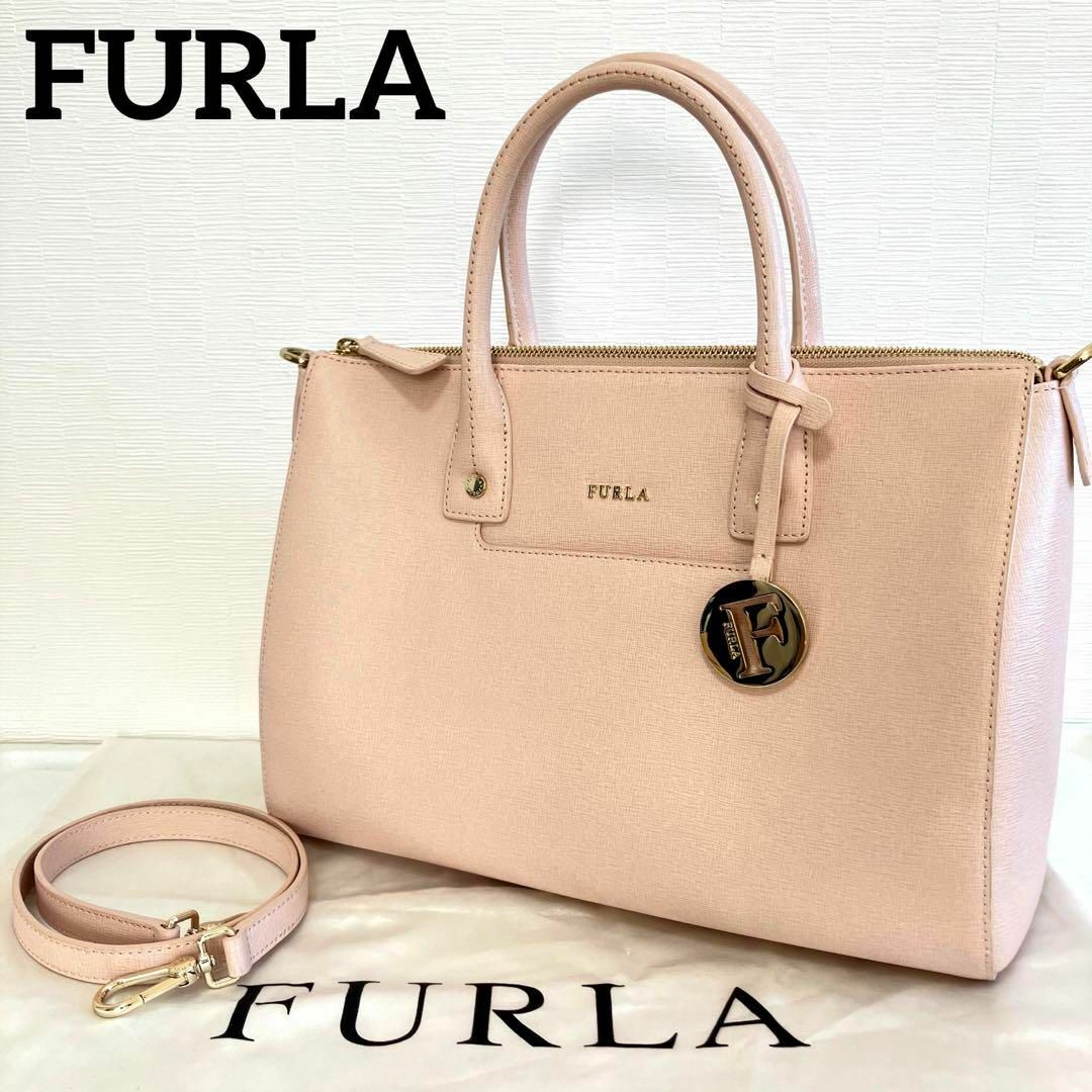 Furla - 美品◎FURLA 2wayリンダショルダーバッグ パステルピンク