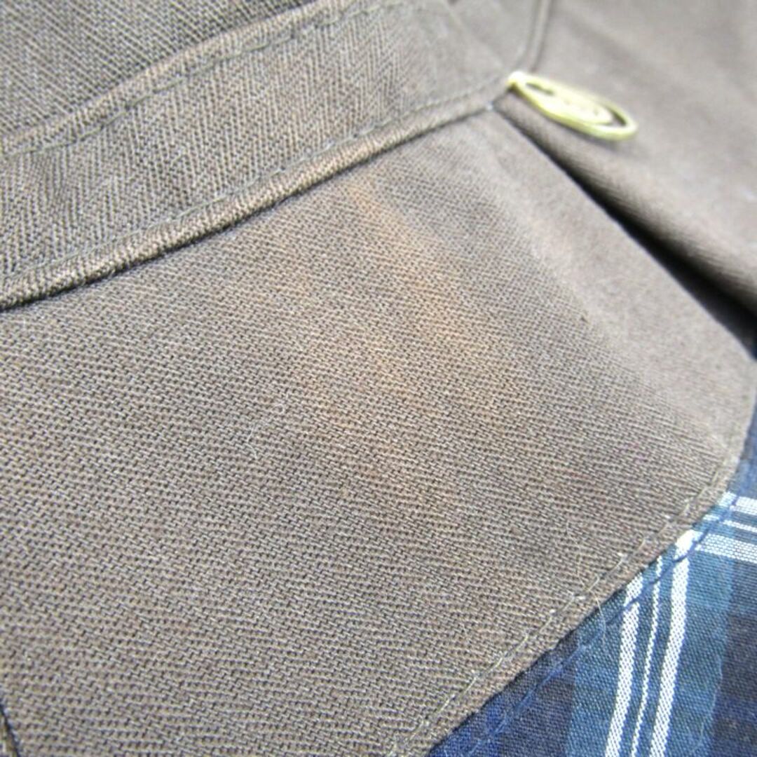 a.v.v(アーヴェヴェ)のアーヴェーヴェー ハット チェック柄 綿100％ ブランド 帽子 レディース 57.5cmサイズ グリーン a.v.v レディースの帽子(ハット)の商品写真
