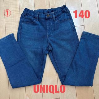 ユニクロ(UNIQLO)の【UNIQLO】ヒートテック ストレッチデニム　140センチ(パンツ/スパッツ)