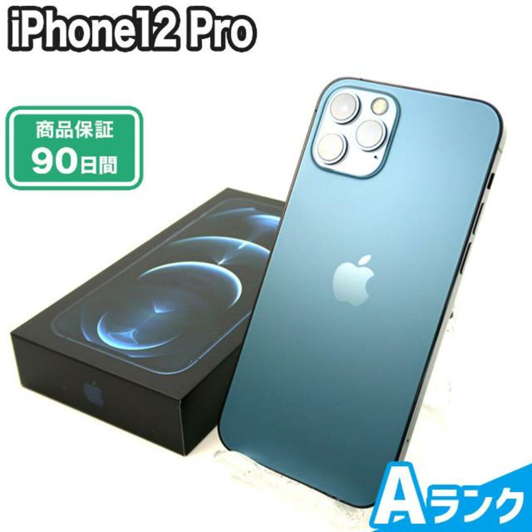 iPhone(アイフォーン)のSIMロック解除済み iPhone12 Pro 128GB Aランク 本体【ReYuuストア】 パシフィックブルー スマホ/家電/カメラのスマートフォン/携帯電話(スマートフォン本体)の商品写真