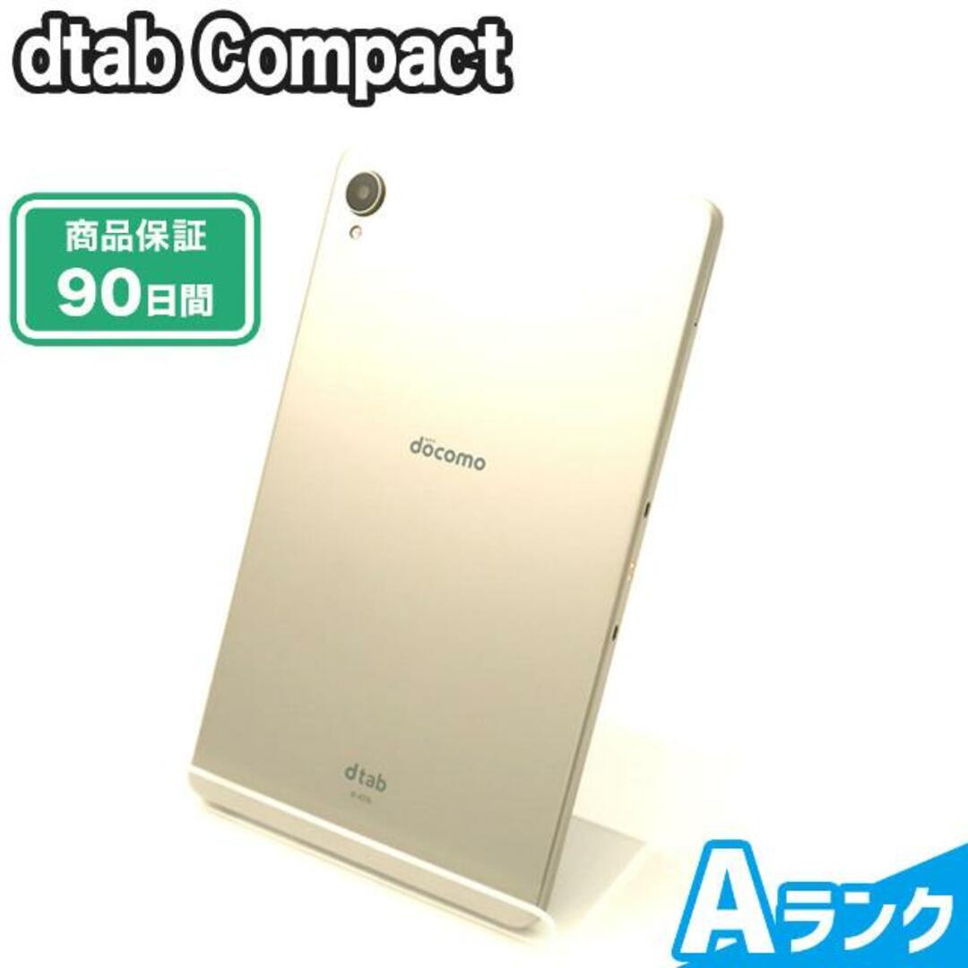 SIMロック未解除 dtab Compact d-42A 64GB Aランク 本体【ReYuuストア】 ゴールド スマホ/家電/カメラのPC/タブレット(タブレット)の商品写真