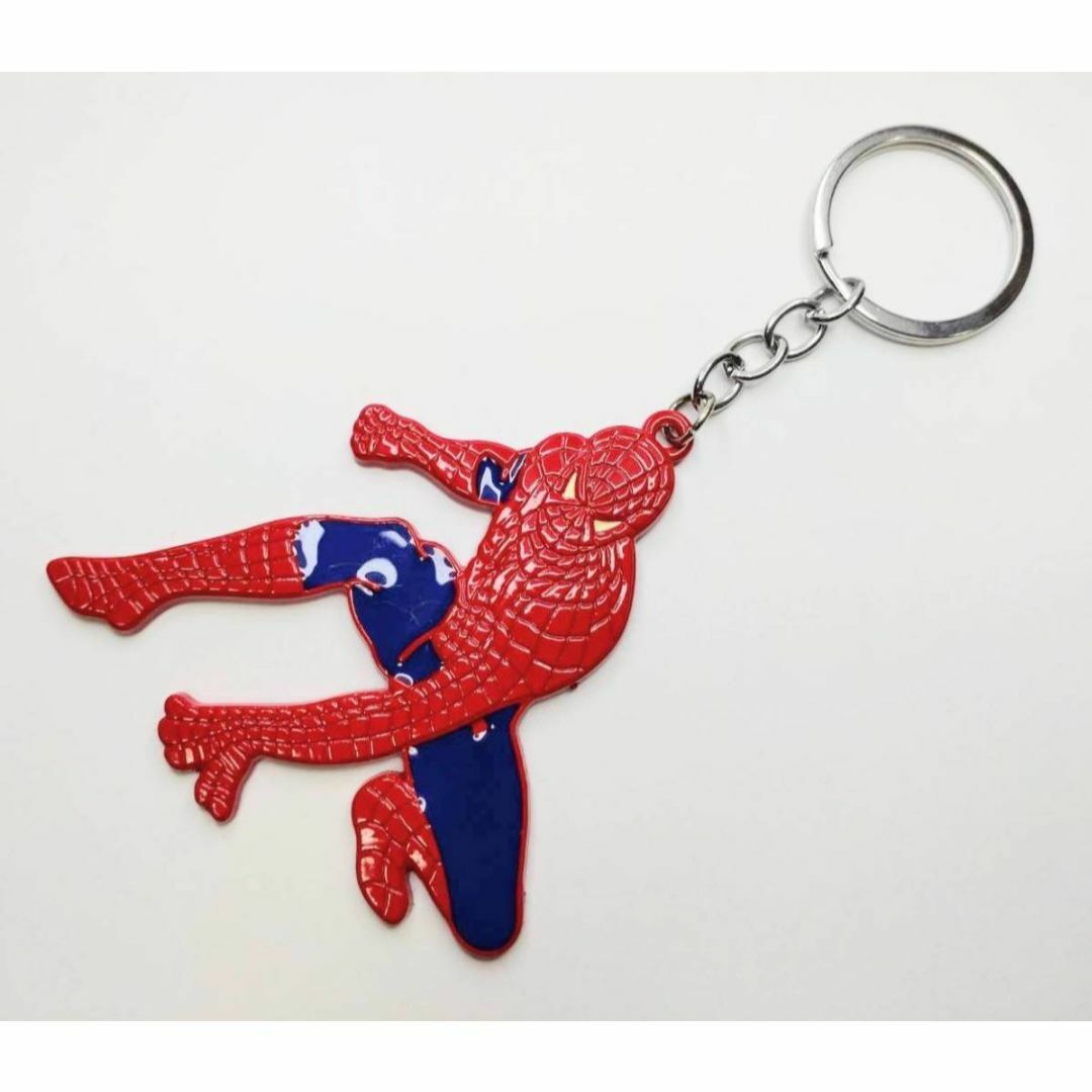 スパイダーマン キーリング キーホルダー 外国アニメ アメコミ アメリカン雑貨 エンタメ/ホビーのアニメグッズ(キーホルダー)の商品写真