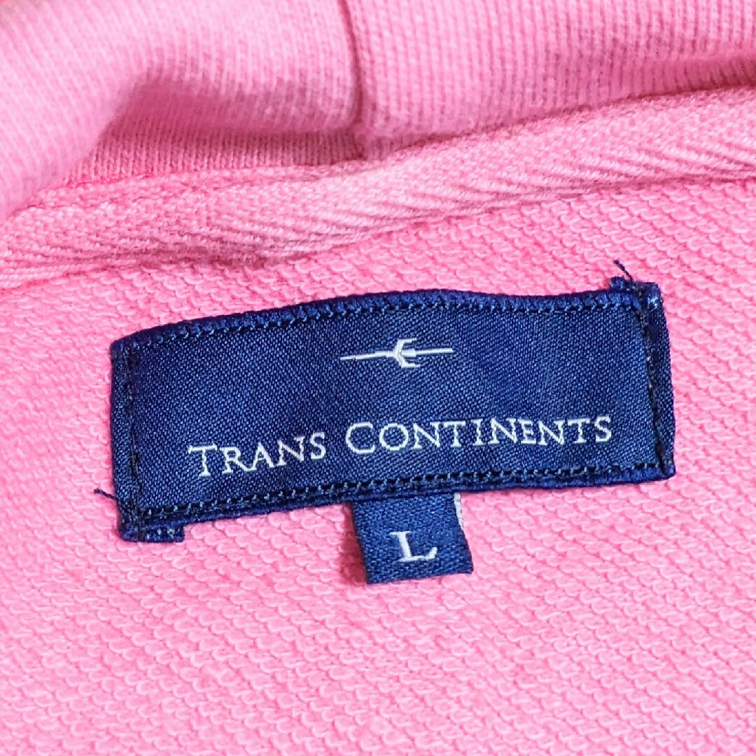 TRANS CONTINENTS(トランスコンチネンツ)のTRANS CONTINENTS レディース　パーカー レディースのトップス(パーカー)の商品写真