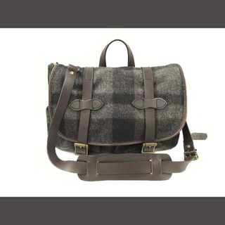 フィルソン(FILSON)のフィルソン FILSON ショルダーバッグ ウール レザー USA製(ショルダーバッグ)