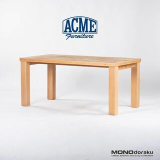 ジャーナルスタンダードファニチャー(journal standard Furniture)のアクメファニチャー ダイニングテーブル ACME Furniture ECO WOOD エコウッド ダイニングテーブル w160 ヴィンテージ風 西海岸風 ブルックリン カフェ モダン(ダイニングテーブル)