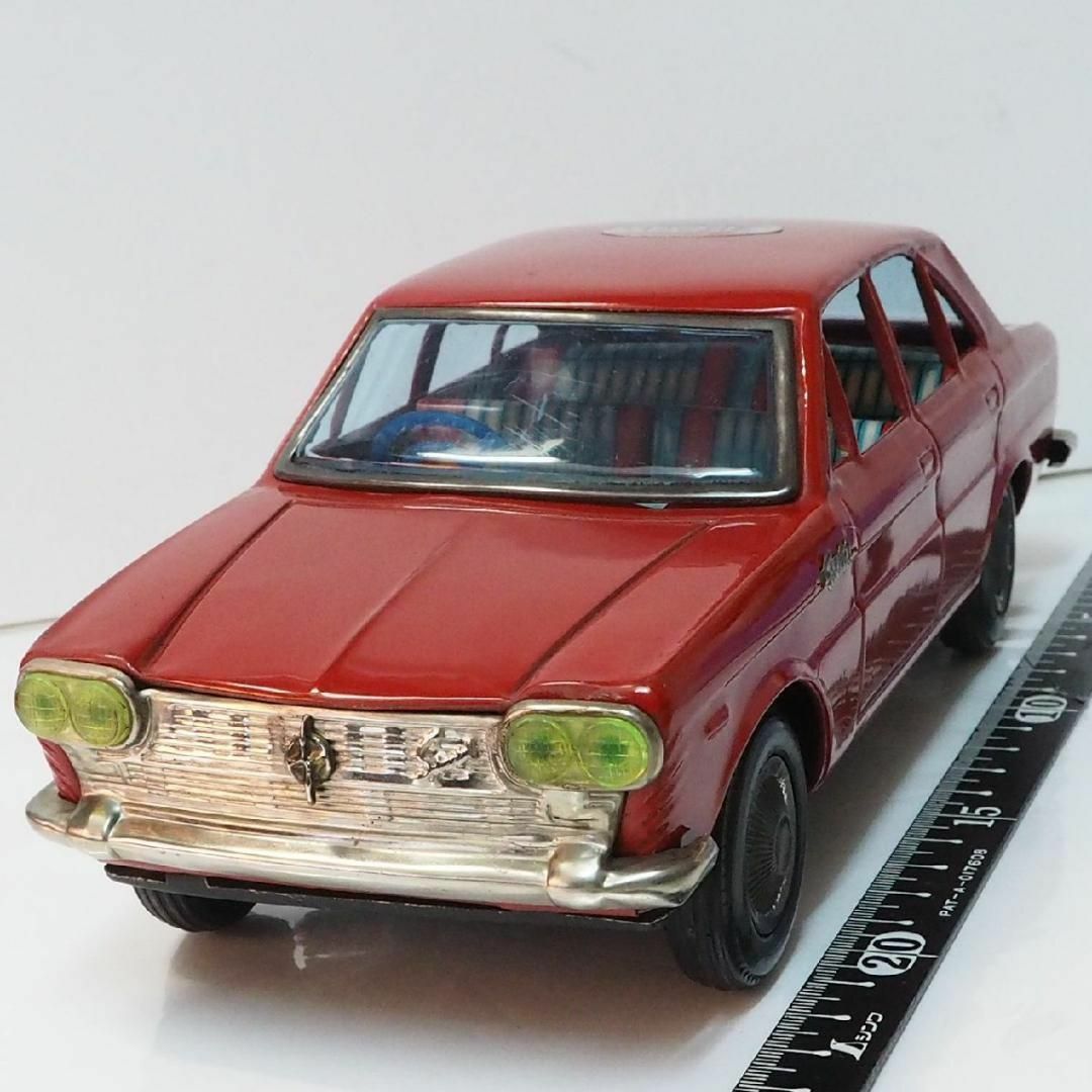 イチコー【日産セドリック スペシャル 赤】当時物ブリキ製 自動車 TIN【箱無】