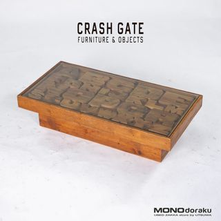 クラッシュゲート ノットアンティークス センターテーブル CRASH GATE Knot antiques ABCリビングテーブル 古材 ヴィンテージ風 カフェ ブルックリン 関家具