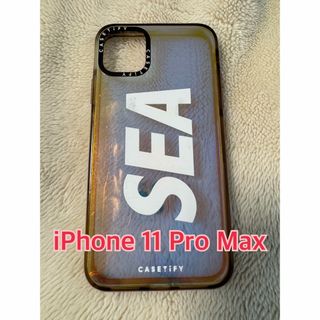 ウィンダンシー(WIND AND SEA)のWIND AND SEA casetify iPhone 11 Pro Max用(iPhoneケース)