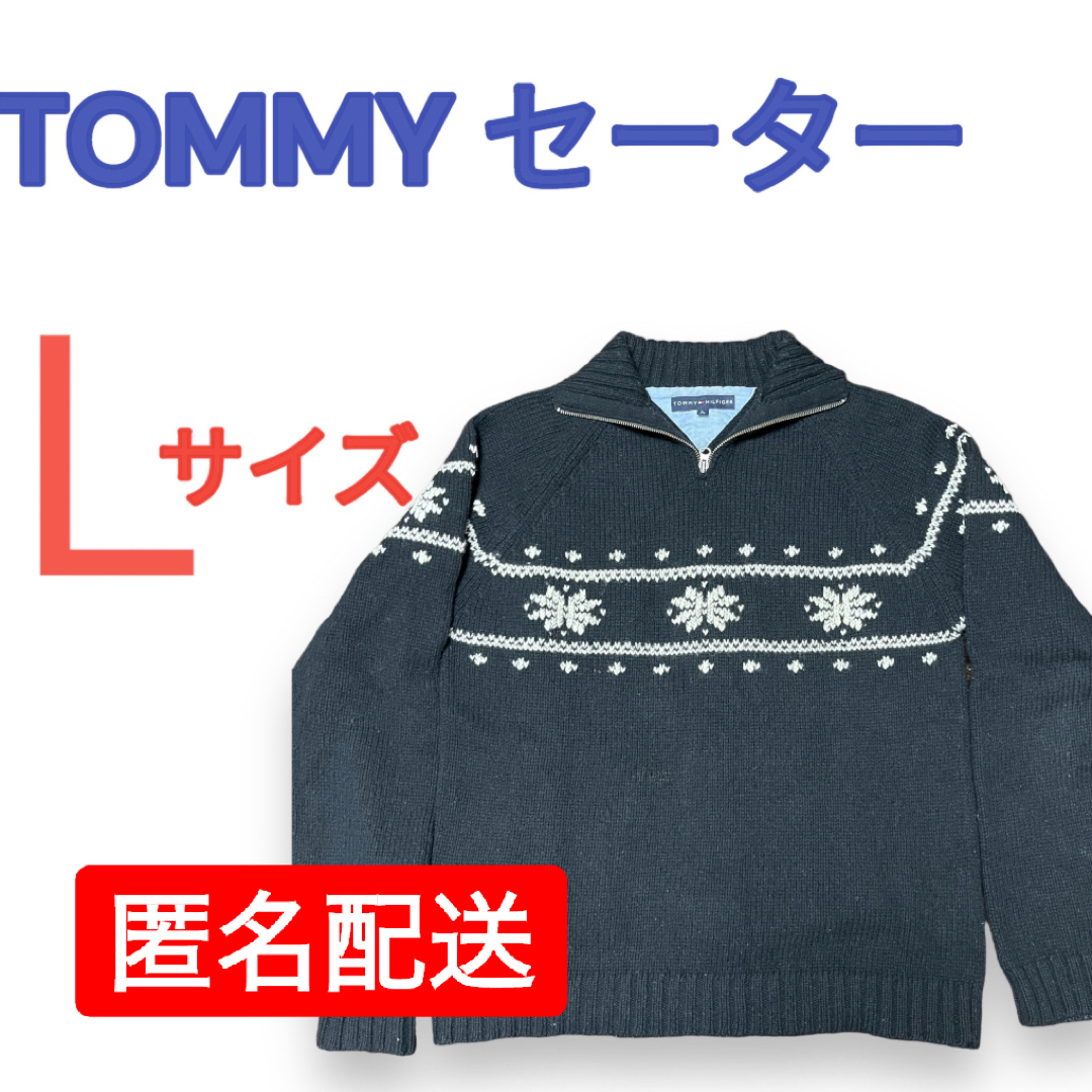 TOMMY HILFIGER(トミーヒルフィガー)のトミーヒルフィガー ジップアップセーター メンズ メンズのトップス(ニット/セーター)の商品写真