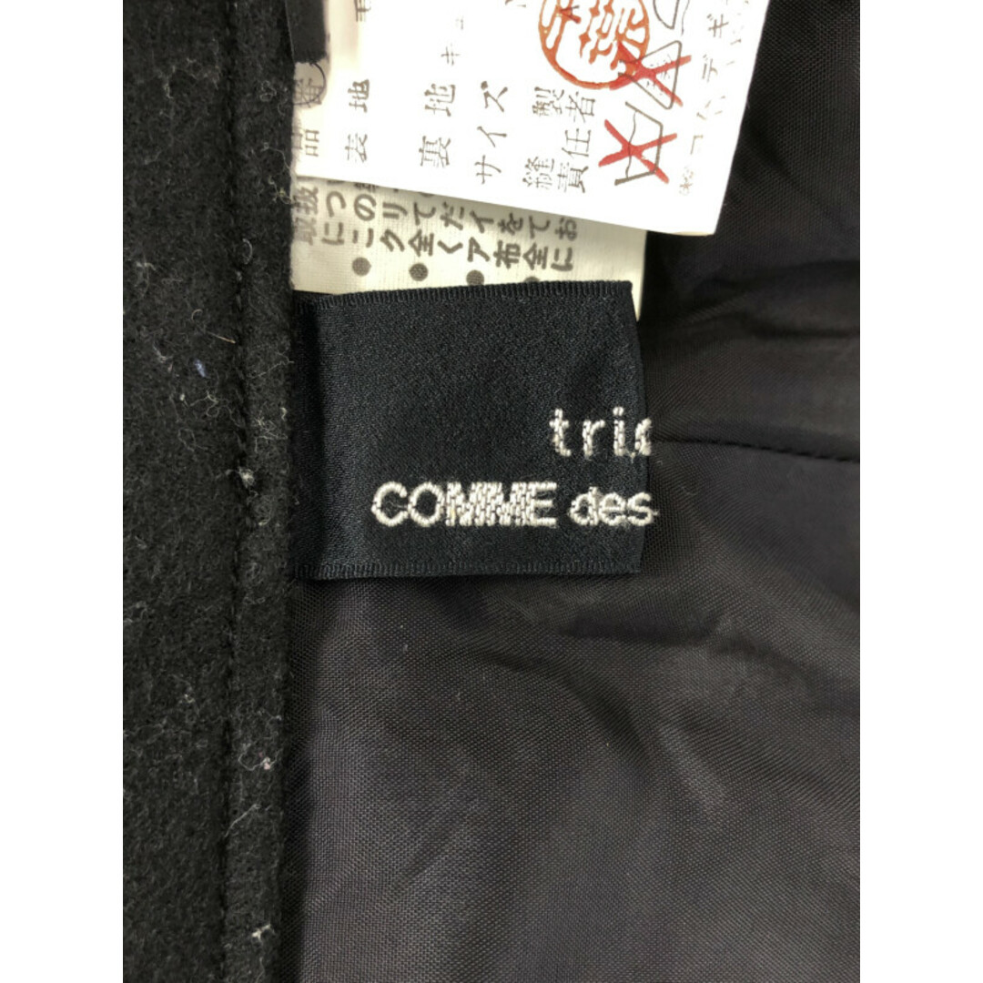 COMME des GARCONS(コムデギャルソン)のtricot COMME des GARCONS トリココムデギャルソン AD1997 1タック ウールワイドパンツ ブラック M レディースのパンツ(その他)の商品写真