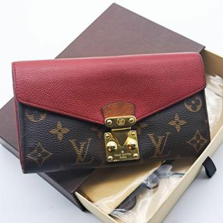 ヴィトン(LOUIS VUITTON) モノグラム 財布(レディース)(レッド/赤色系