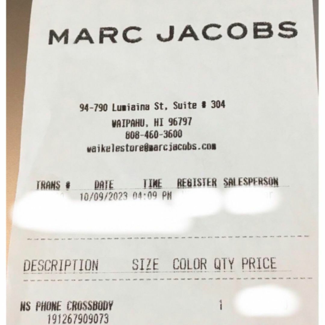 MARC JACOBS(マークジェイコブス)のMARC JACOBS マークジェイコブス スマホショルダー ブラック レディースのバッグ(ショルダーバッグ)の商品写真