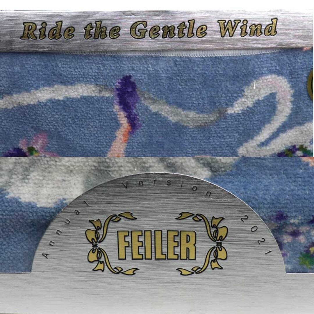 FEILER(フェイラー)のFEILER フェイラー Annual Version 2021 ハンカチ Ride the Gentle Wind レディース【中古】【極美品】 レディースのファッション小物(ハンカチ)の商品写真