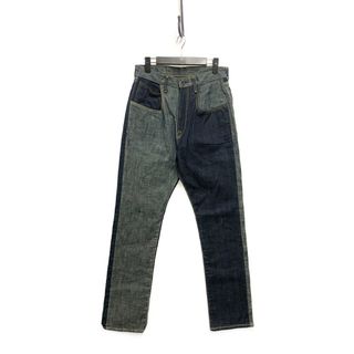 JOHNBuLL　新品タグ付　8分丈カットused加工デニムPANT　Mサイズ