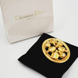 Parfums Christian Dior ゴールド 大きめブローチ