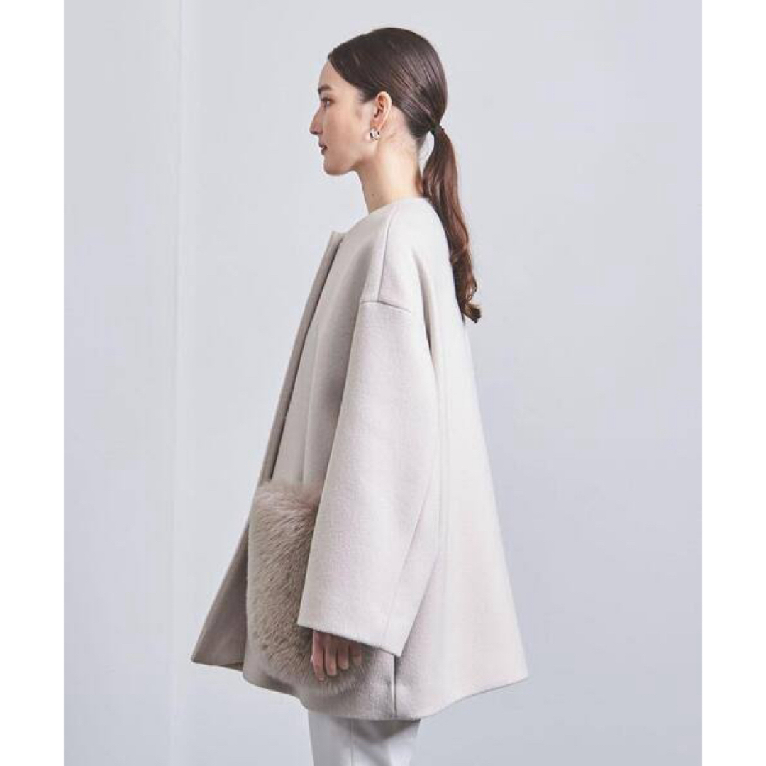 UNITED ARROWS - UNITEDARROWS アローズ Wフォックスファーポケット