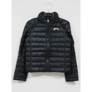 ディーゼル(DIESEL)の『ディーゼルキッズ/DIESEL kids』130cm キルティングブルゾン ブラック フード収納可【中古】子供服 キッズ kids 女の子 秋冬 120122(ジャケット/上着)