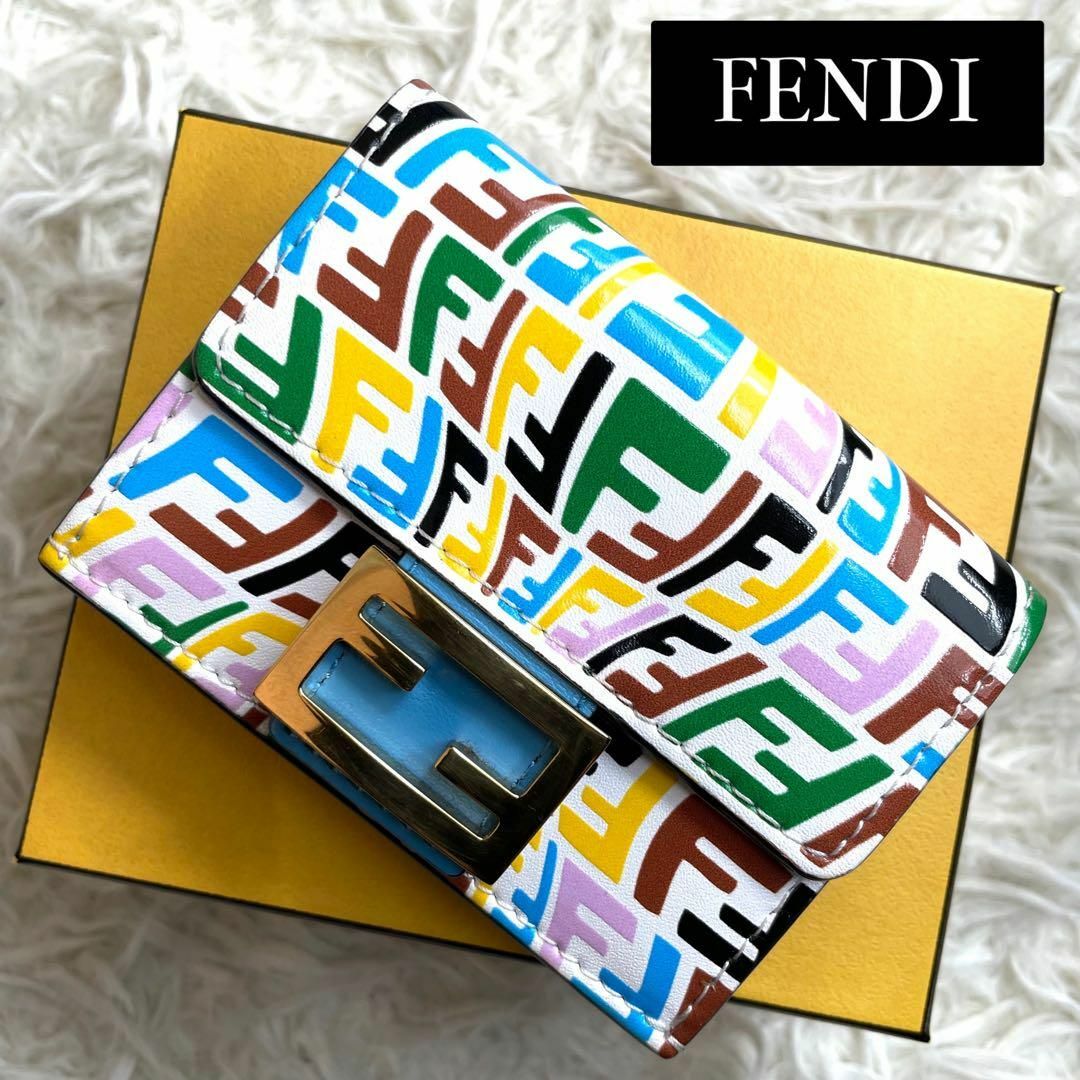 FENDI(フェンディ)の⋟未使用級⋞ 入手困難 付属品完備 / フェンディ レインボータイニーウォレット メンズのファッション小物(折り財布)の商品写真