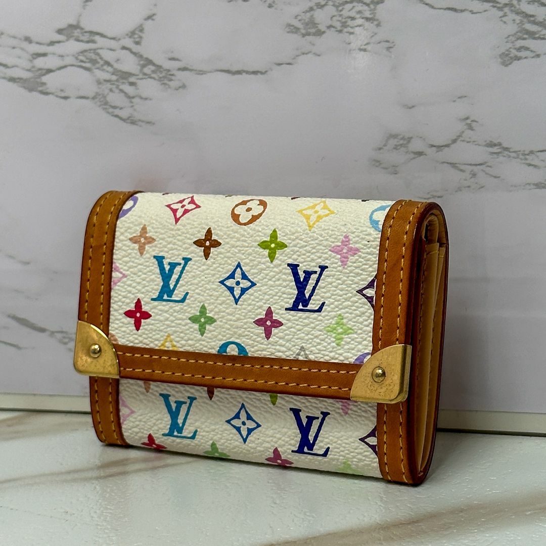 LOUIS VUITTON - ルイヴィトン ポルトモネ プラ モノグラム マルチ