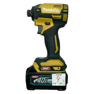 マキタ(Makita)の＊＊MAKITA マキタ 40Vmax 充電式インパクトドライバ  バッテリ1個付 ※充電器なし TD002 イエロー(その他)