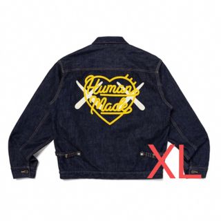 ヒューマンメイド(HUMAN MADE)のHUMAN MADE KAWS denim work jacket(Gジャン/デニムジャケット)