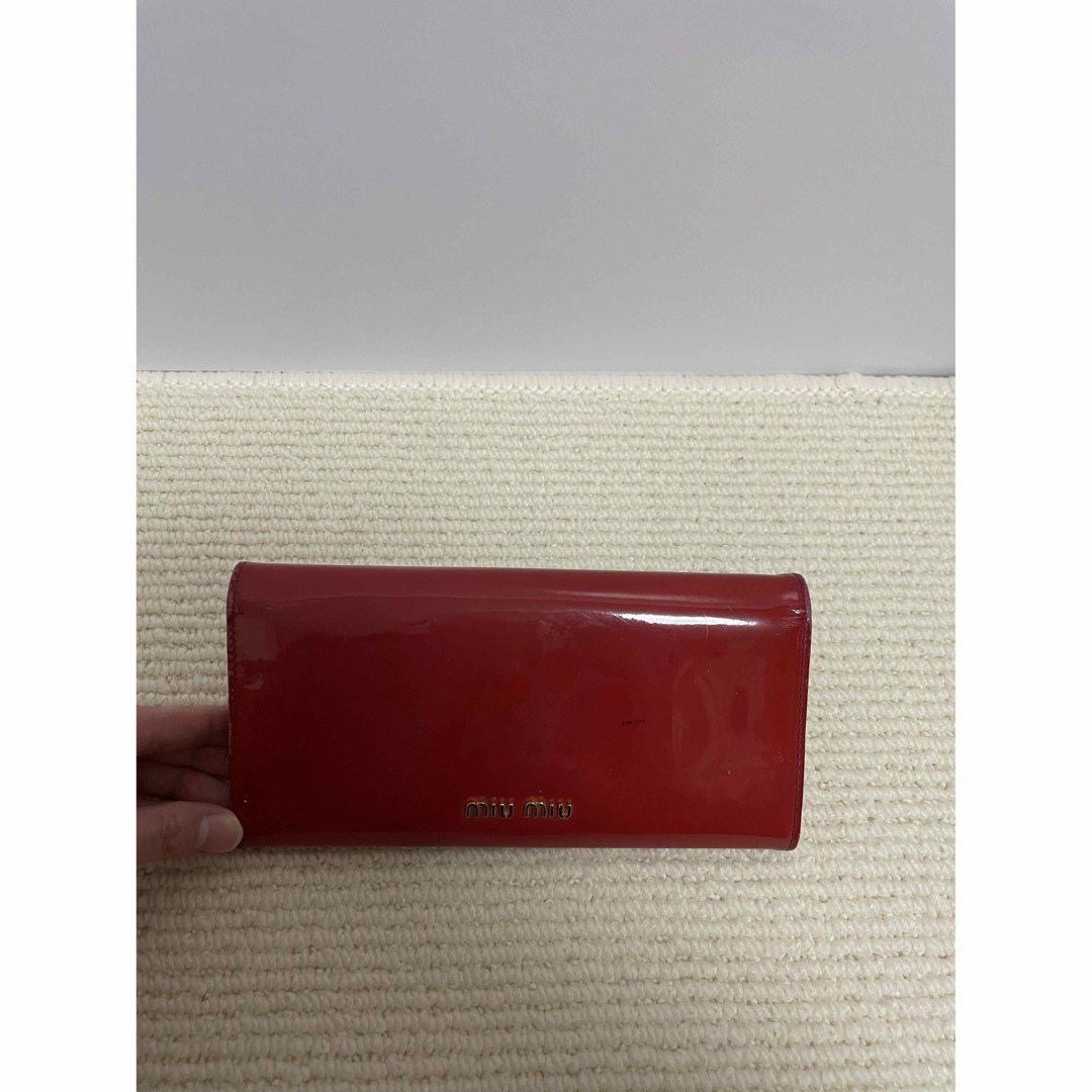 miumiu(ミュウミュウ)のmiumiu リボン長財布  レディースのファッション小物(財布)の商品写真