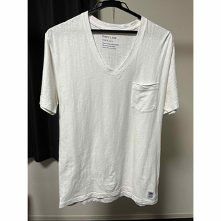 ベイフロー(BAYFLOW)のBAYFLOW USAコットンVネックTシャツ サイズ4(Tシャツ(半袖/袖なし))