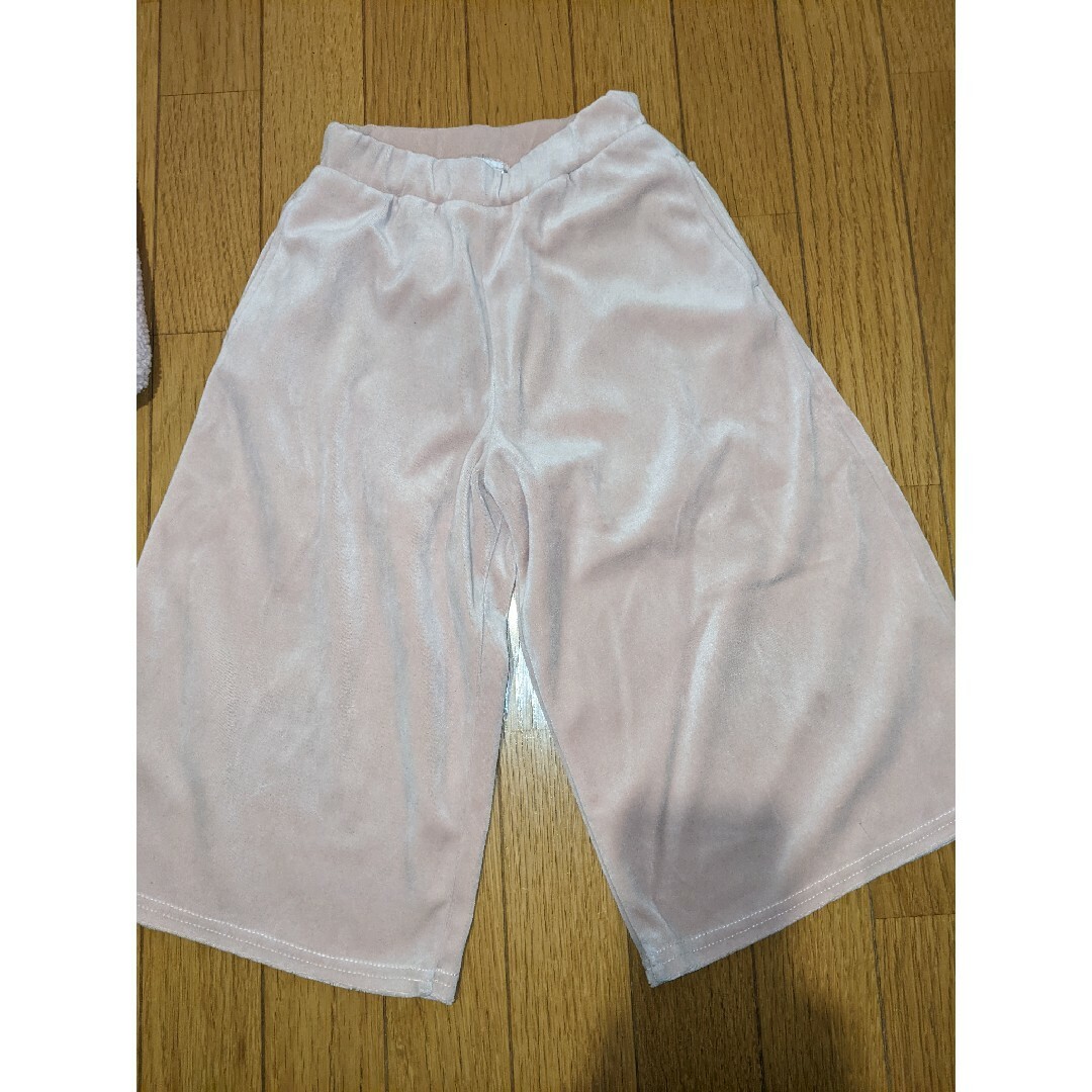 Branshes ベロア パンツ 120ｃｍ キッズ/ベビー/マタニティのキッズ服女の子用(90cm~)(パンツ/スパッツ)の商品写真