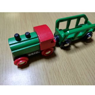 ブリオ(BRIO)の☆BRIO ブリオ　機関車2両セット(電車のおもちゃ/車)