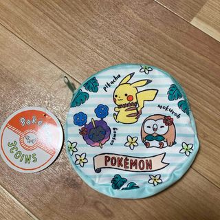 ポケモン(ポケモン)の3COINSポケモンポーチレア品！ピカチュウモンスターボール(ポーチ)