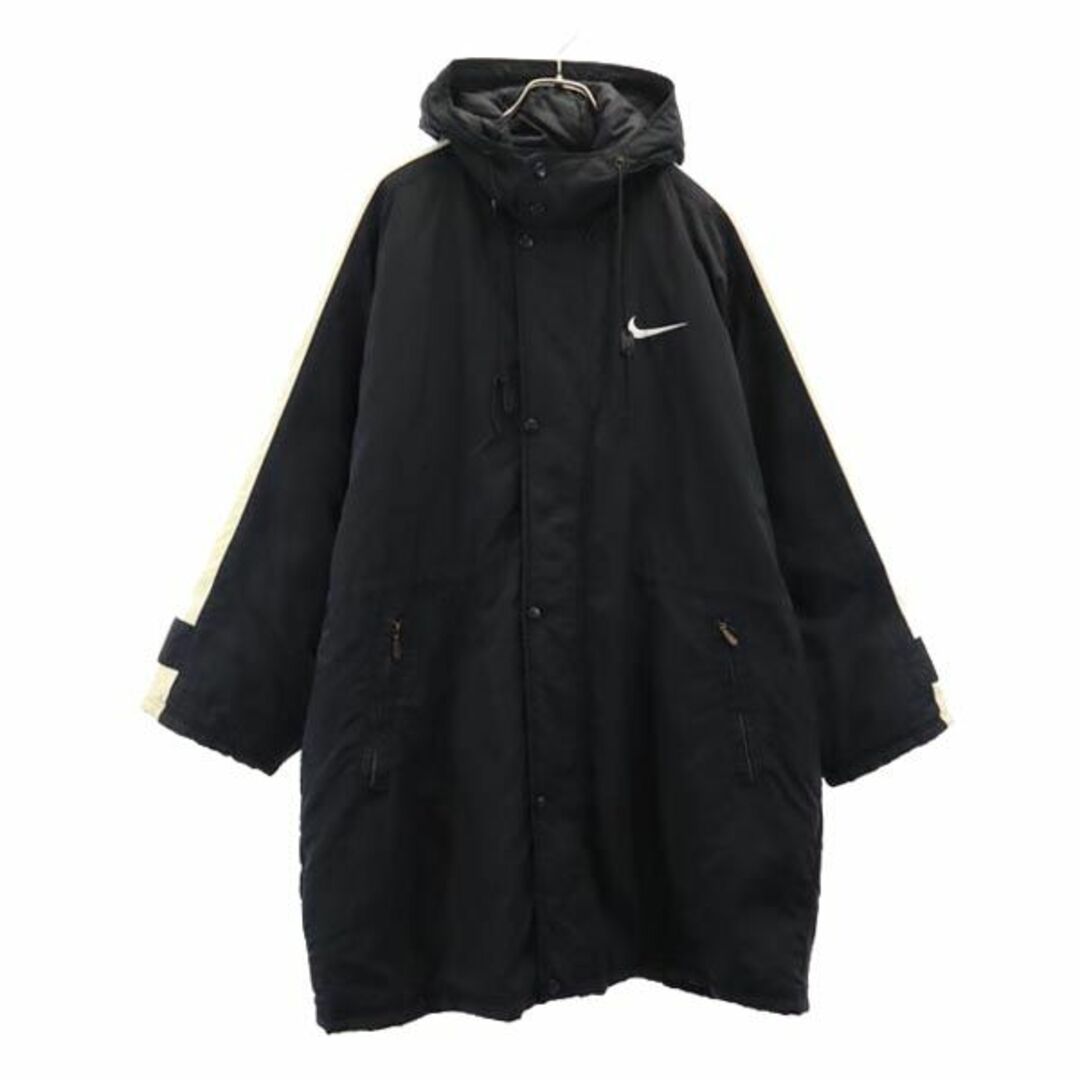 NIKE - ナイキ 90s 00s 白タグ オールド 中綿 ベンチコート M 黒 NIKE ...