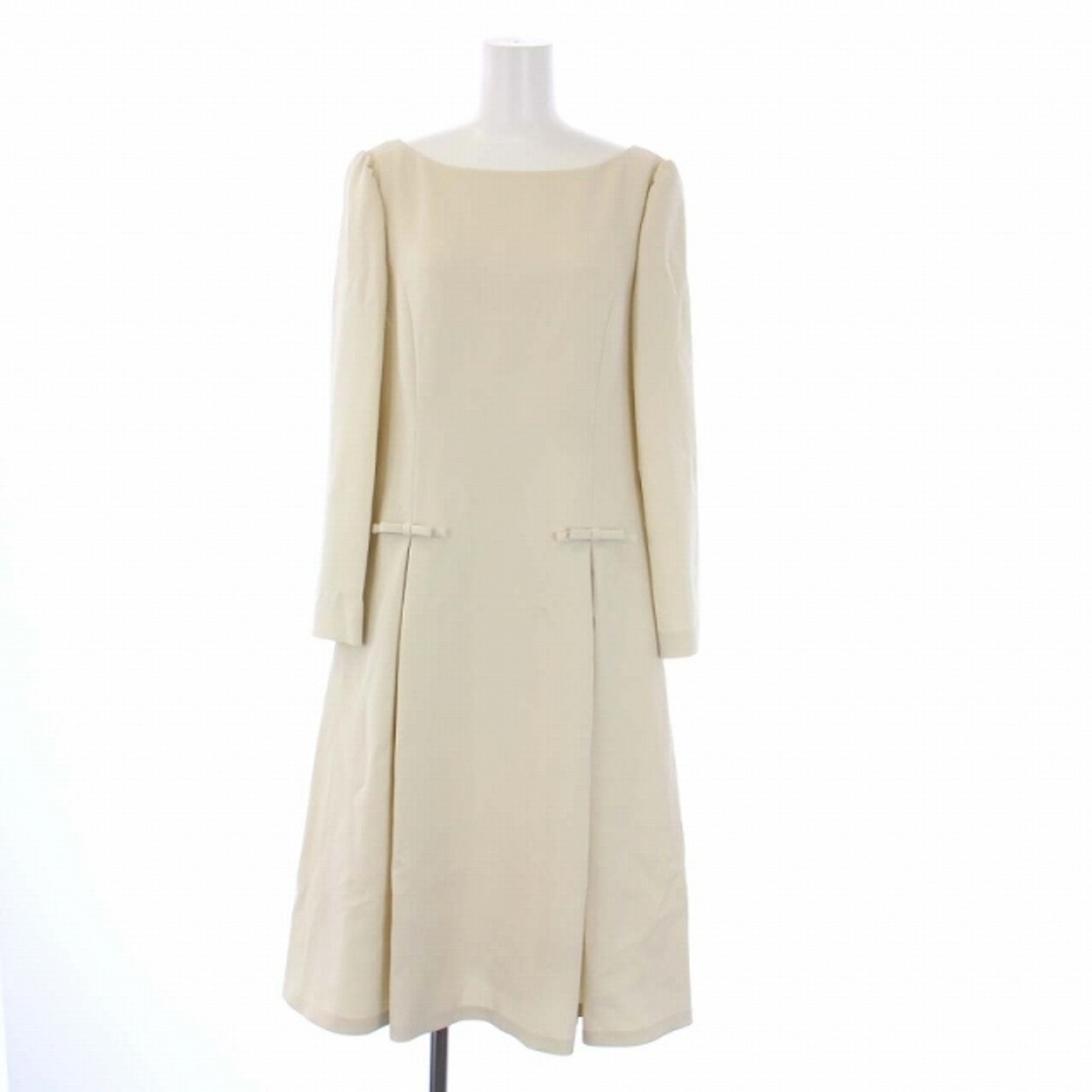 フォクシーニューヨーク ODESSA DRESS ロングワンピース リボン555cm総丈