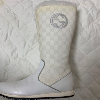 Gucci - 【バカポンポン様専用】GUCCI クールな本革ジップアップブーツ