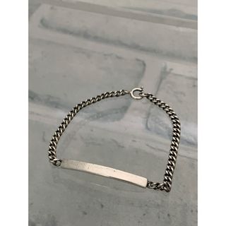 ティファニー(Tiffany & Co.)のオールドティファニー　TIFFANY ナロー　ID ブレスレット　アノニマス(ブレスレット/バングル)