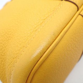 HERMES エルメス ガーデンパーティTPM ハンドバッグ □M刻印 2009年 ブッフル ソレイユ (イエロー)/350795