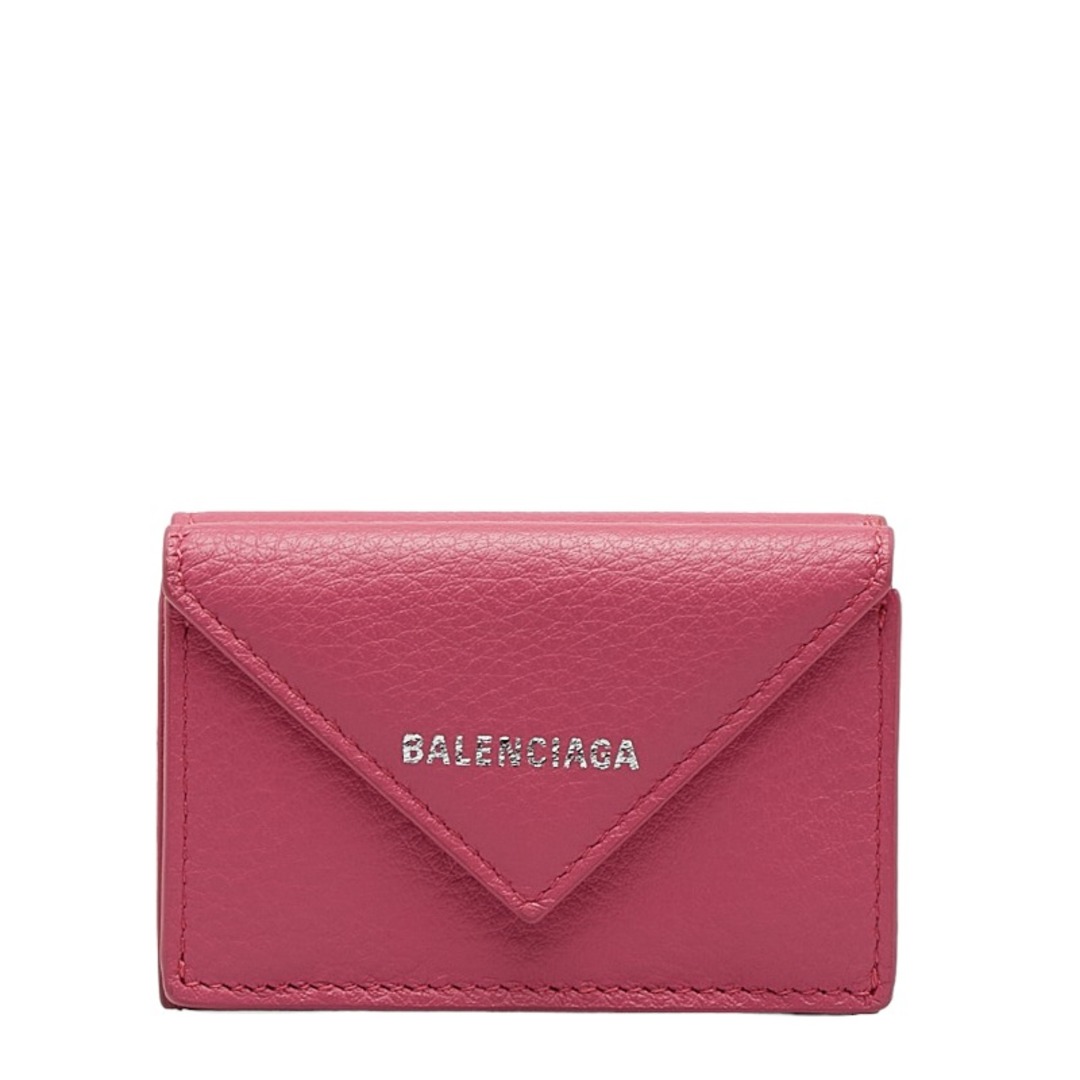 Balenciaga - 美品 バレンシアガ ペーパーミニウォレット 三つ折り財布 ...