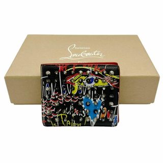 クリスチャンルブタン(Christian Louboutin)の⭐️良品⭐️ クリスチャンルブタン グラフィティ スタッズ 二つ折り財布(折り財布)