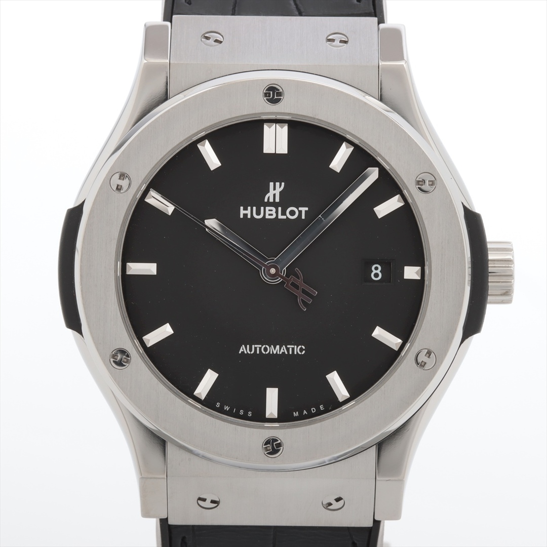 HUBLOT(ウブロ)のウブロ クラシックフュージョン TI×革×ラバー   メンズ 腕時計 メンズの時計(腕時計(アナログ))の商品写真