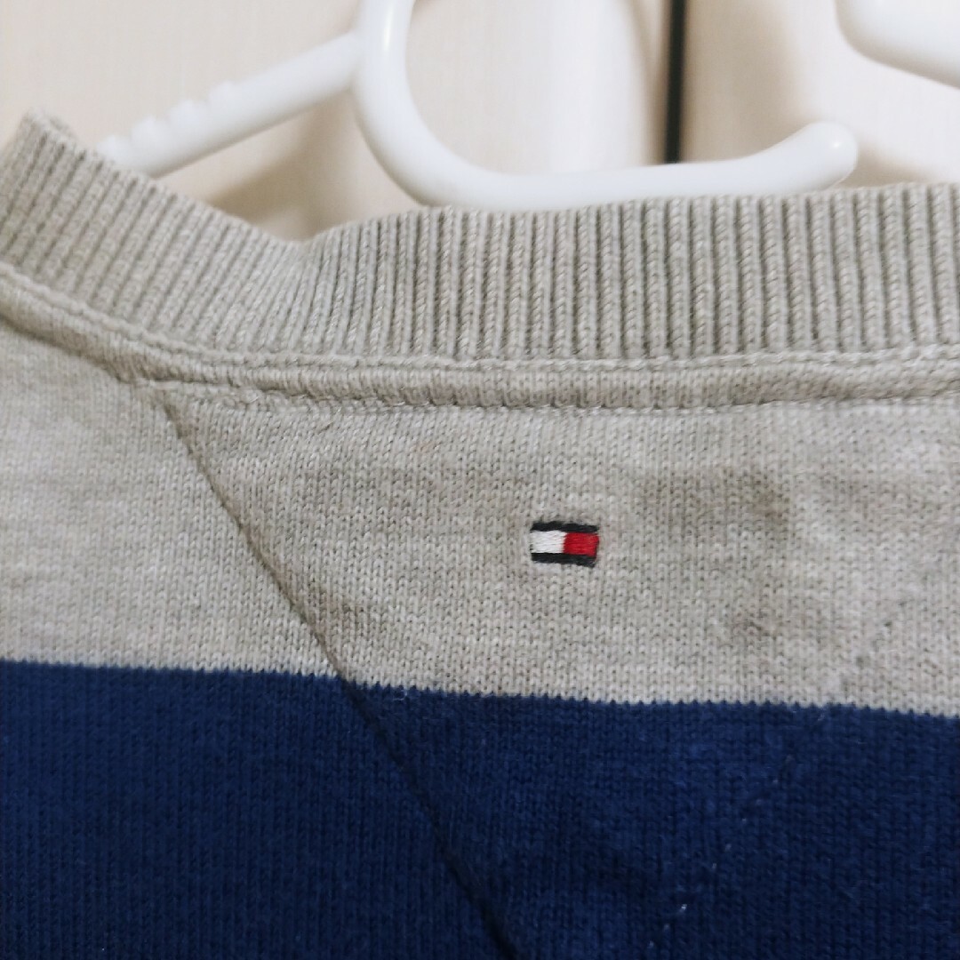 TOMMY HILFIGER(トミーヒルフィガー)のトミーヒルフィガー　肘当てデザイン レディースのトップス(ニット/セーター)の商品写真