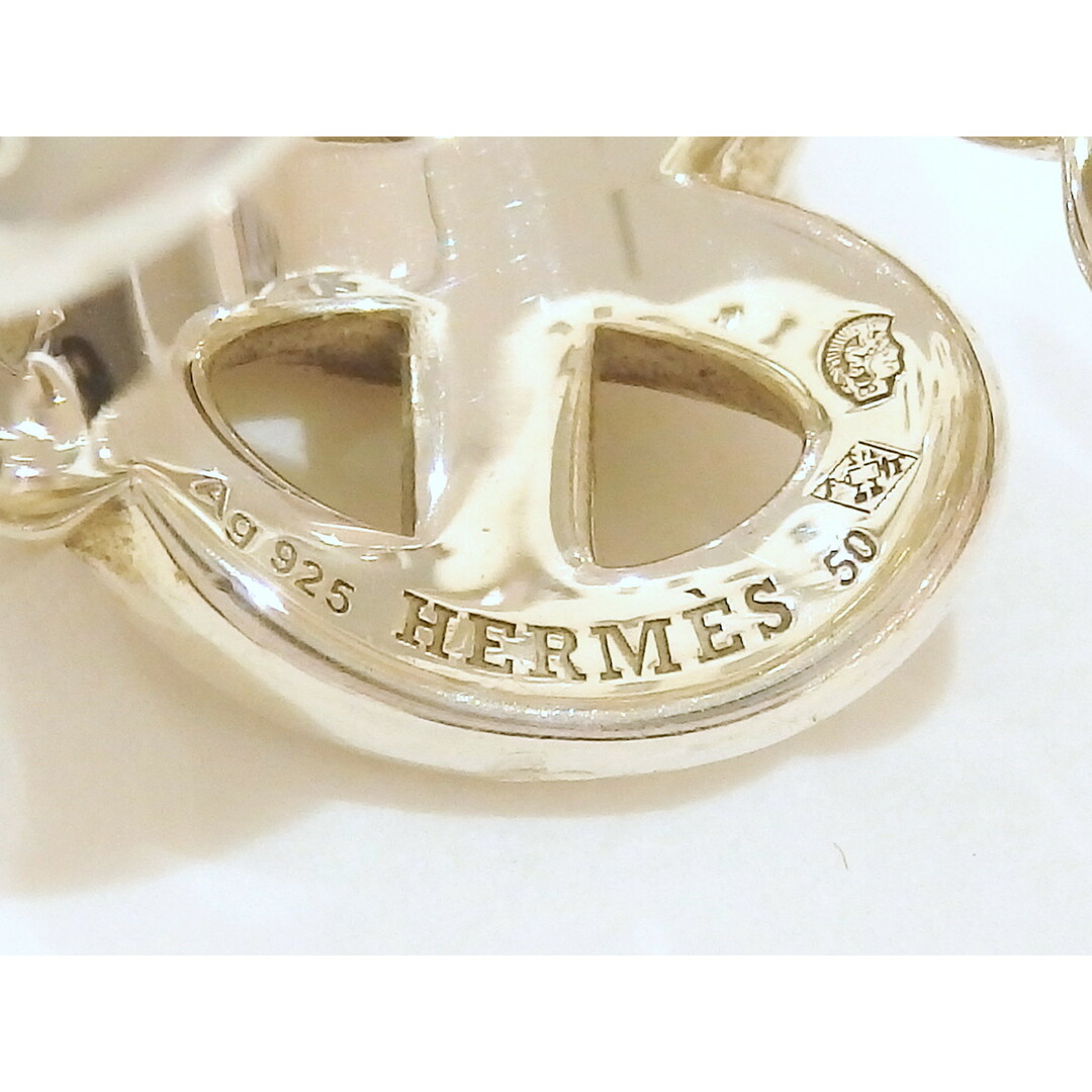 本物 エルメス HERMES シェーヌダンクル アンシェネ GM Ag925 本物 エルメス HERMES シェーヌダンクル アンシェネ GM Ag925