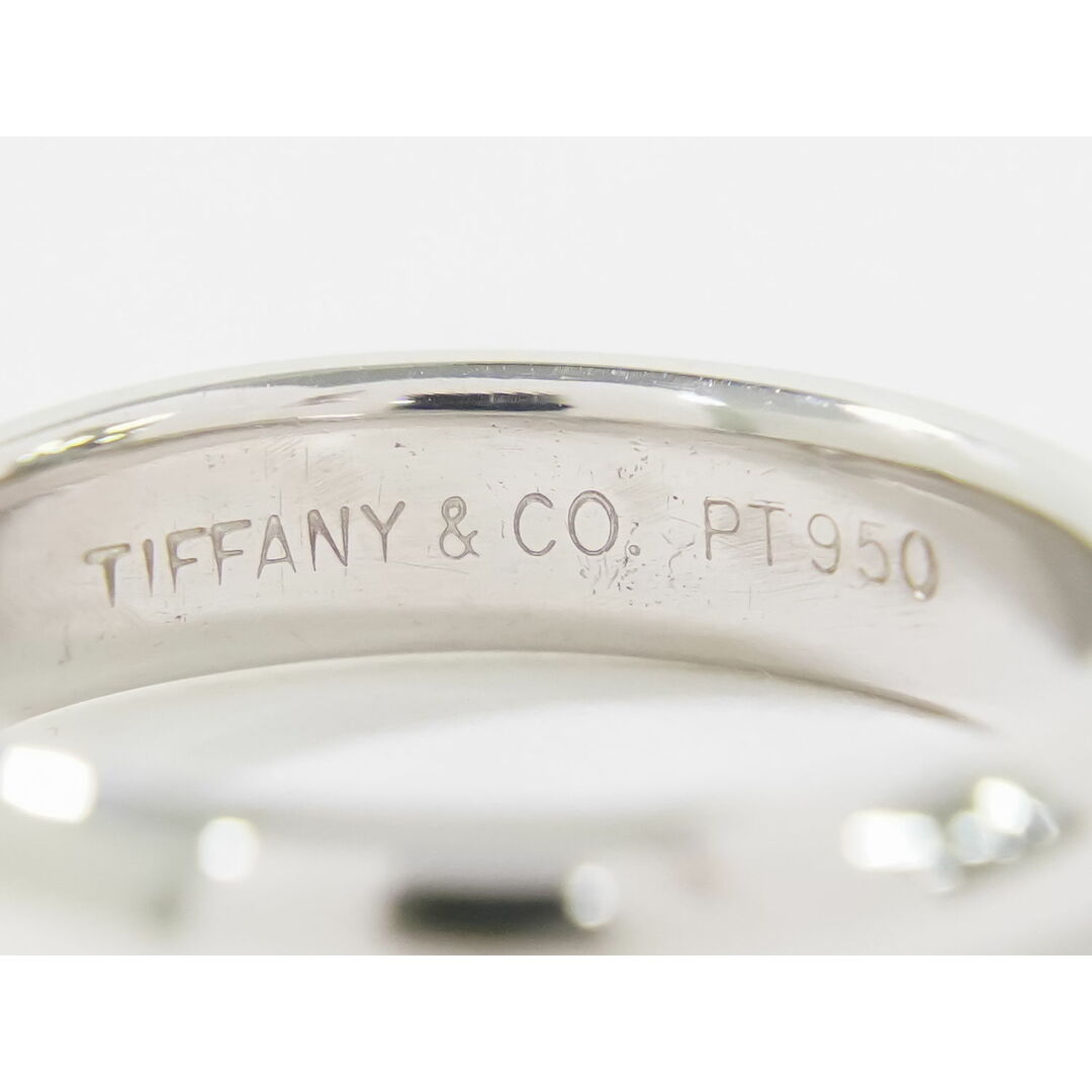 Tiffany & Co.(ティファニー)の本物 ティファニー TIFFANY &Co. ドッツ ソリティア ダイヤモンド PT950 リング 指輪 9号 プラチナ Dots Solitaire アクセサリー ジュエリー 中古 レディースのアクセサリー(リング(指輪))の商品写真